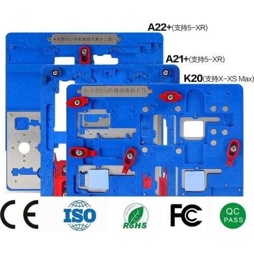 MJ Motherboard Repair Fixture A22+ K20 Nand Fingerprint Repair Platform for iphone 6G 6S 6P 7G 7P 8 8P X XS XSMAX