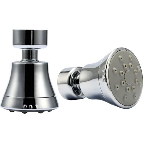 G1/2' Kitchen Faucet Aerator 2 Modes Universal Adjustable Splash Bubbler Water Saving Filter Shower Head Nozzle Tap Connector