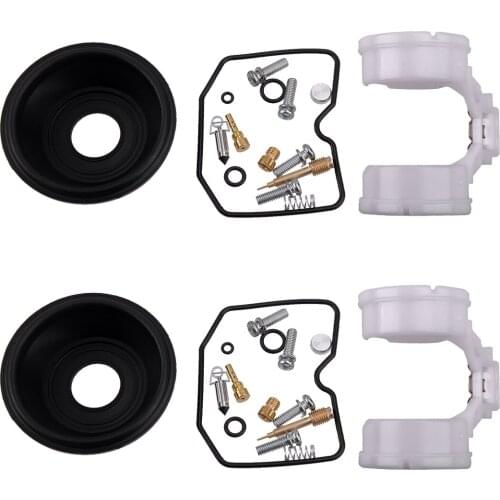 High Quality 2 Sets Motorcycle Carburetor Repair Kit Plunger Diaphragm fit for KAWASAKI Vulcan 500 EN500 1991-1993 1994 1995