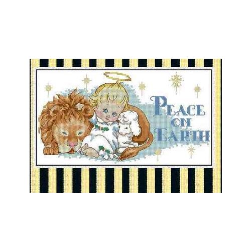 Top Quality Lovely Counted Cross Stitch Kit Peace On Earth Holy Angel Dim 00216