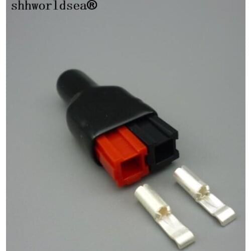 Worldgolden 5/30/100sets New 30A 600V Power Connector Battery Plug+sheath Connectors kits forklift electrocar