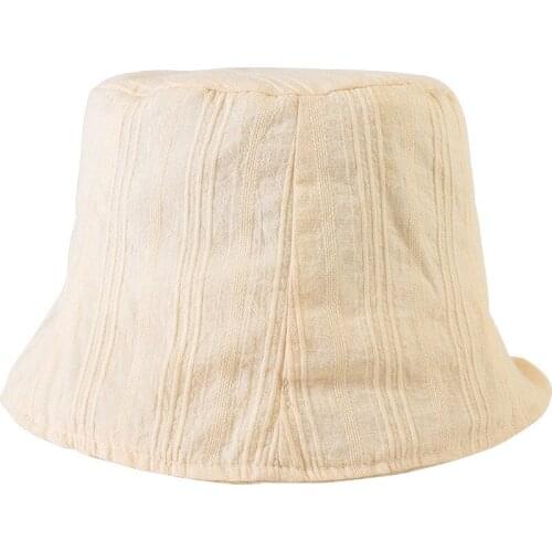 Womens Spring Summer 2021 Retro Thin Fisherman Hat Womens Sun Bucket Ha