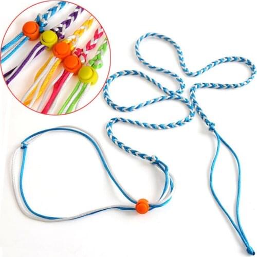 1.4m 2m Adjustable Pet Hamster Leash Harness Rope Gerbil Cotton Rope Harness Lead Collar for Rat Mouse Hamster Pet Cage Leash