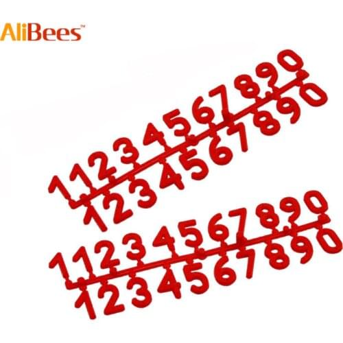 1PC Beekeeping Apiculture Box Sign Frame beekeeping equipment tool Marking Board Plastic Beehive Digital Number