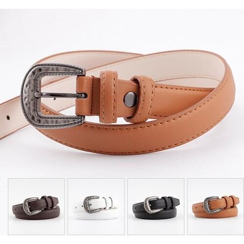 2020 Europe and the United States explosion models ladies pin buckle belt spot retro casual decorative womens belt