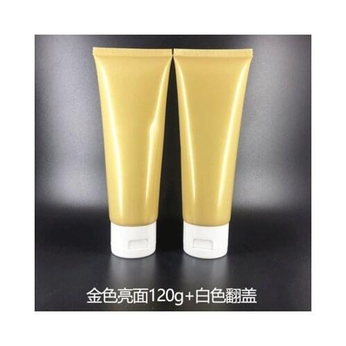 300pcs/lot 120g 120ml soft tube cream lotion bottle/plastic PE hoses/cosmetic packaging empty bottles