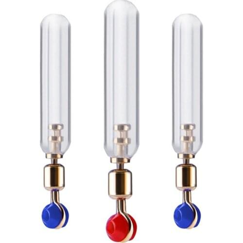 6pcs Anti knot fishing floats Rotation boia float tube flotteur buoy Silicone Copper Head float rest fishing float