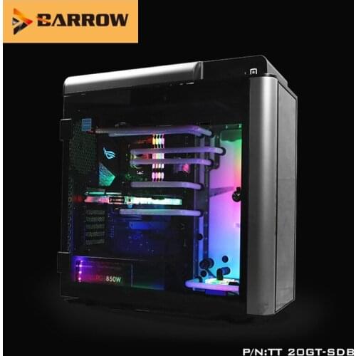Barrow Water cooling kits TT-20GT-SDB,Waterway Board For TT LEVEL 20GT Case,For Intel CPU Water Block&Single/Double GPU Building