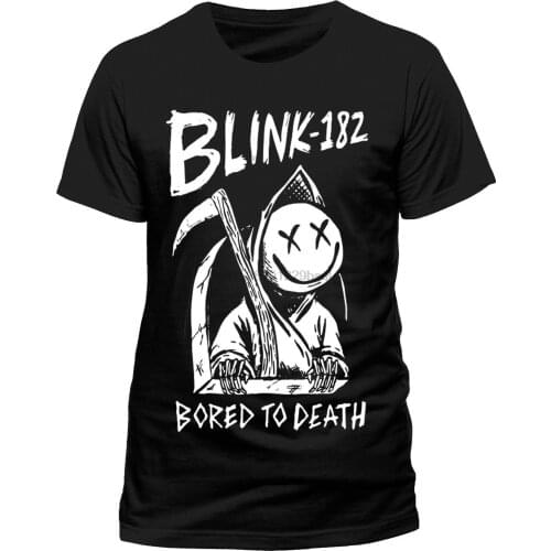 BLINK 182 Bored to Death T-SHIRT - NUOVO E ORIGINALE New Brand