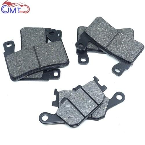 For Honda CB600F 2001-2007 CBR600F4 Super Sport 1999-2006 CBR600F4i 2001-2006 CBR600RR 2003-2004 Front Rear Brake Pads Set Kit