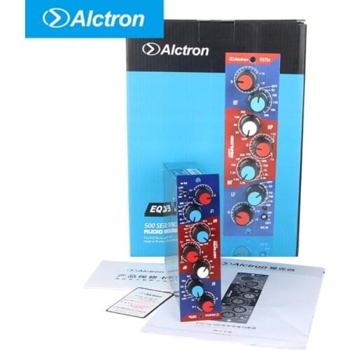 Alctron EQ75A Equalizer Three-Band 500 Series EQ Equalizer Single Microphone for Stage
