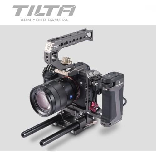 Tilta A7 iii A9 Camera Cage Black Cage For Sony A7 A9 A7III A7R3 A7M3 A7 iii DSLR rig Top Handle Focus handle