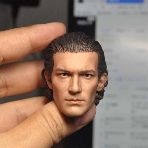 1/6 Scale High quality Zorro Head Model Sculpt for 12''Figure Body DIY
