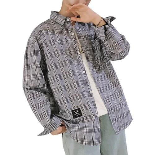 MEETOP Men's Cotton Shirts