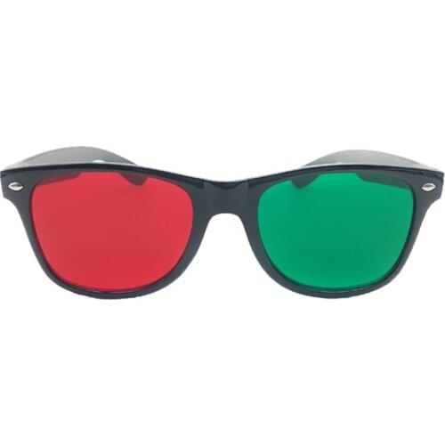1Pcs Red Green Glasses Eyeglass for Amblyopia Training