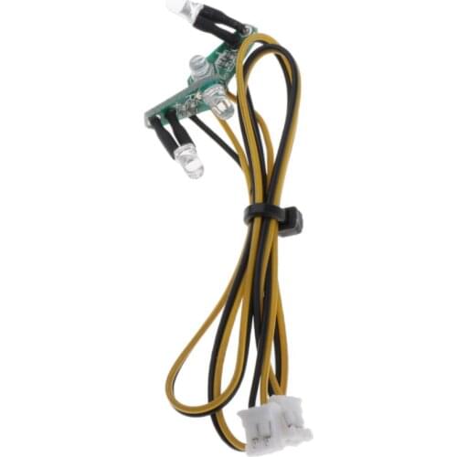 Front LED Trun Lights for HG-P408 Remote Control Model Car DIY Accessory