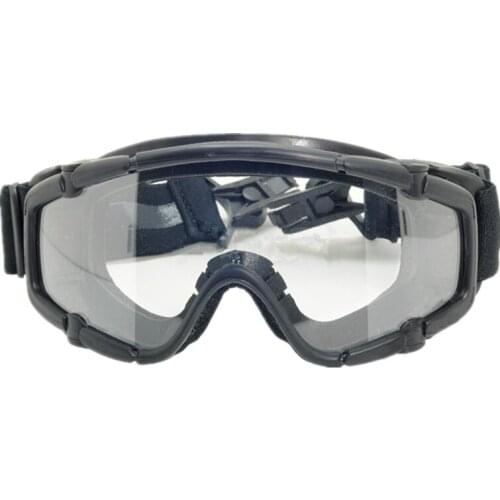 Tactical skiing goggle SI-Ballistic Goggle FOR Helmet black DE pink