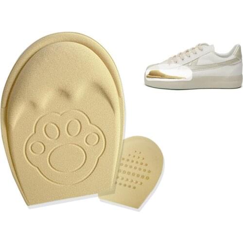 1pair Forefoot Pads Memory Foam Insoles for Shoes Inserts Women High Heels Sponge Plug Shoe Cushion Pain Relief Foot Care Pad