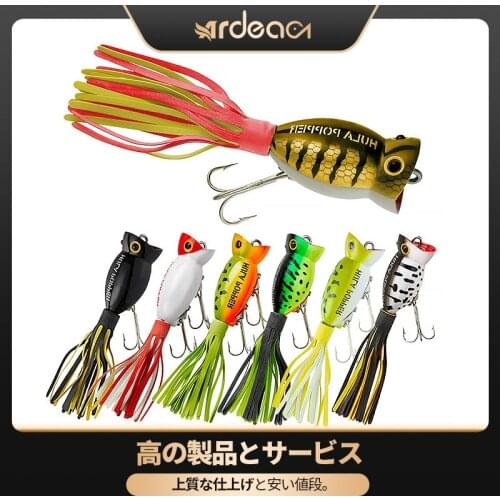Ardea Popper Hard Lure 11g 50mm Wobblers Vibrations Water Surface Palpus Artificial Saltwater Bait Swimbait