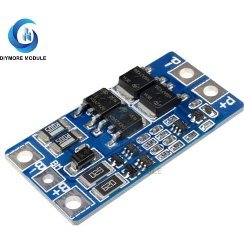 BMS 2S 10A 7.4V 8.4V 18650 Lithium Battery Charge Protection Board PCM PCB Overcharged For Power Bank/Electric Tools