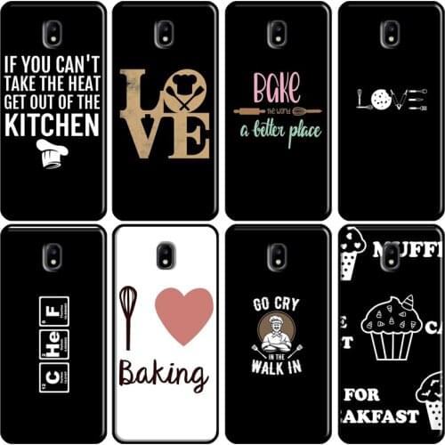 Baking Cook Chef Cover For Samsung Galaxy J1 J3 J4 J5 J6 J7 2016 2017 A3 A5 A6 A8 A9 J2 Core J8 2018 Cover