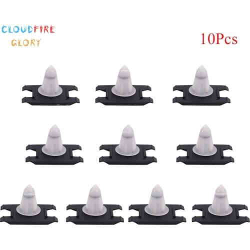 CloudFireGlory 10Pcs Exterior-Rocker Molding Clip 51717055847 For BMW Z4 E85 E86 E89 2003 2004 2005 2006 2007 2008 2009 2010-16