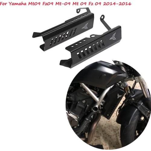 For Yamaha Mt09 Fz09 Mt-09 Mt 09 Fz 09 Fz-09 Motorcycle Aluminum Radiator Grille Guard Protector Side Covers 2014 2015 2016