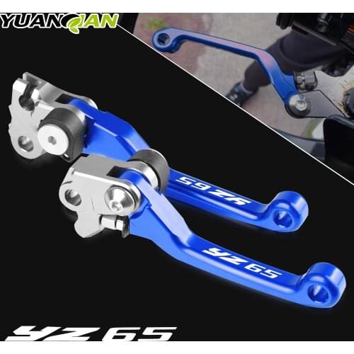 For YAMAHA YZ65 YZ 65 YZ-65 2018 YZ80 YZ 80 YZ85 Motorbike Levers CNC Pivot Brake Clutch Levers Motorcycle Dirt Bike Motocross