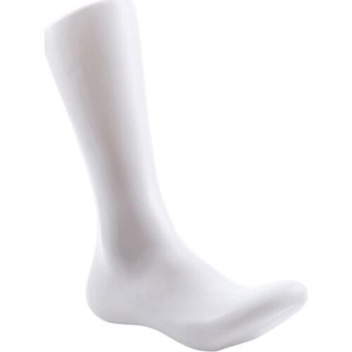 Quality Male Legs Feet Foot Mannequin Sock Display Mold Short Stocking, Male
