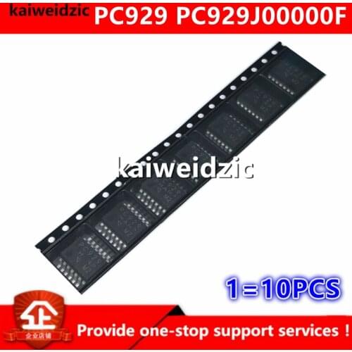 Kaiweikdic New imported original PC929 SOP14 Inverter optical isolator logic output optocoupler Electronic component