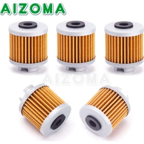For Honda CB50R DREAM 50R SSR 150/160 TX/TR Daytona Anima Trex Piranha YX 150cc 160cc Dirt Pit Bike Oil Filters Engine Parts 5pc