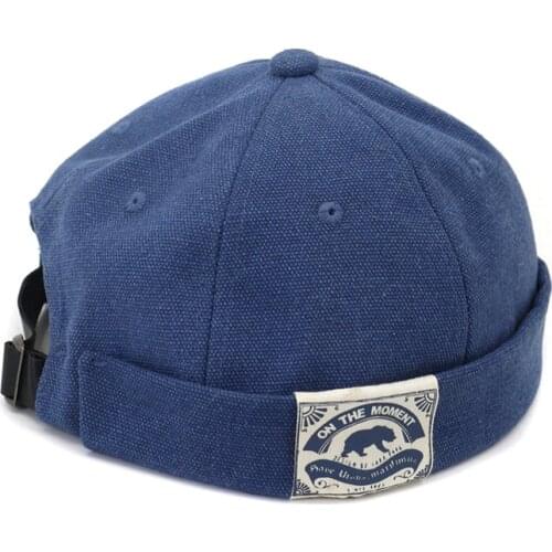 Tide Hot hip-hop hatless landlord hat Men and Women melon hat autumn and winter new street hat