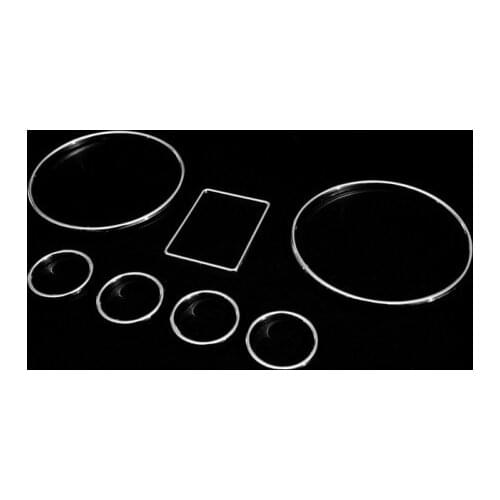 Car Styling Chrome Dash Gauge Ring Set FOR Audi A4 B5 96-01