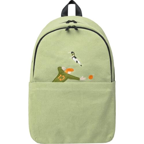 2019 YIZISTORE original casual canvas creative traveling backpacks for boys and girls in ATHLETICS series 2 (FUN KIK )