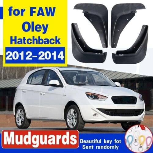 Special Fender car mudguard mud flaps ,for FAW oley hatchback 2012-2014 , High Quality Original production Free shipping