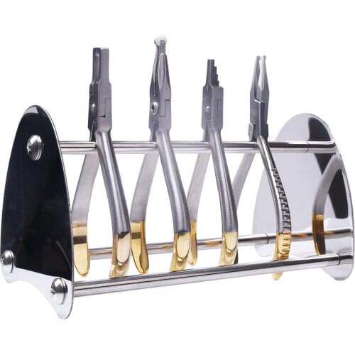 Dental Orthodontic Plier Stand Holder For Three-Prong Plier Bending and Shaping Any Kinds Ligature Dentistry Clinic Dental Tools