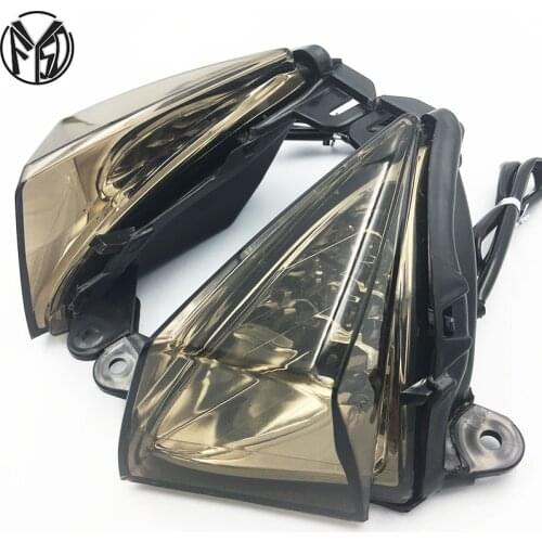 Front LED Turn Signal Indicator For KAWASAKI ZX-14R ZZR1400 06-20/ CONCOURS 14 GTR1400 08-2020 Motorcycle Turning Light Blinker