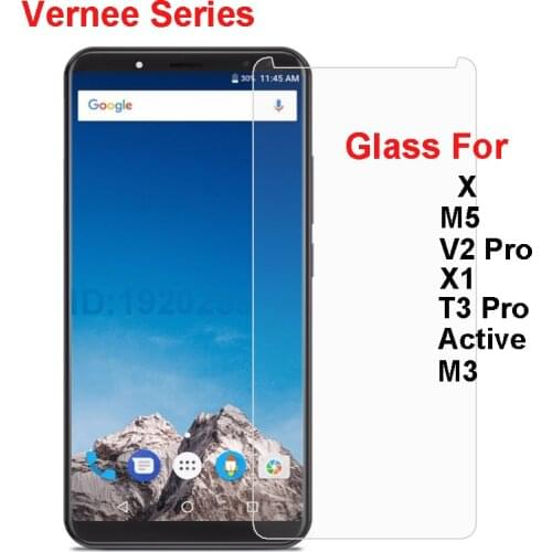 Vernee X X1 M3 M5 Tempered Glass 9H High Quality Protective Film Explosion-proof Screen Protector For Vernee V2 T3 Pro