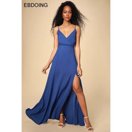 Robe de soiree Charming A-line Formal With Sexy Split estidos de festa Plus Size Evening Dress Prom Party Gowns