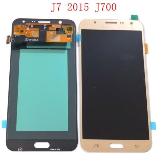 2015 For Samsung Galaxy J7 J700 J700FN J700Y J700M J700G Lcd screen Display WIth Touch Glass Assembly Oled version