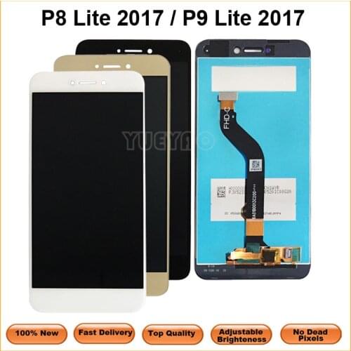 AAA Quality LCD For HUAWEI P8 Lite 2017 Lcd Display Screen Replacement For Huawei P9 Lite 2017 LCD SCreen PRA-LA1 PRA-LX1 LCD
