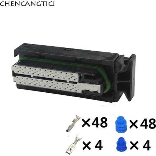 1Set 56 Pin Waterproof ECU Wiring Harness Connector Automotive Engine Gearbox Computer Board Plug For Chery