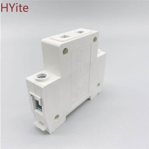 1P Single One 1 Pole US EU 2 Pin Plug 35mm DIN Rail Mount AC Power ac30 Modular Socket 10-16A 250V AC socket