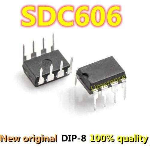 10pcs/lot SDC606 DIP-8 SDC606P SDC 606 DIP Support recycling all kinds of electronic components