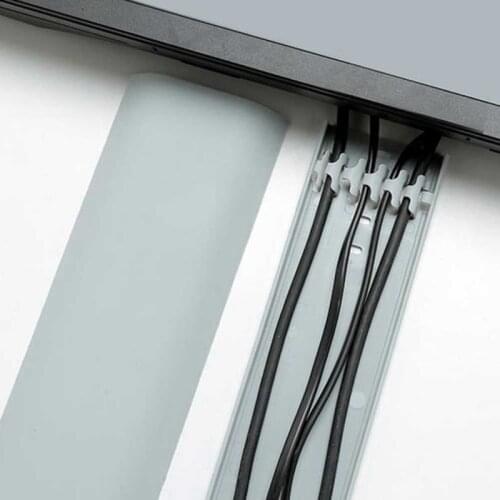 30x8.5cm Universal Home Office Self-adhesive Cable Cover Protector Wall Wire Mount Management Cord Hide Raceway Organizer Holder