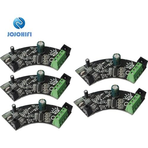 5pcs/Lots Dual Channel 12W-35W 4.2 Bluetooth 12V-19V Audio Amp Board Ceiling Speaker Background Music Power Amplifier Board