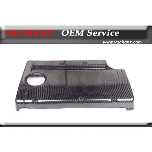Car-Styling Auto Accessories Carbon Fiber Engine Cover Fit For 1995-2000 Mitsubishi FTO GPX Style Engine Cover