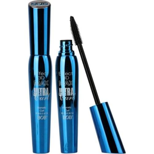BoB Brand 3D Fiber Lashes Rimel Mascara Makeup ink Gel Natural Fibers Long-lasting Waterproof Eyelash Lengthening Thick Curling