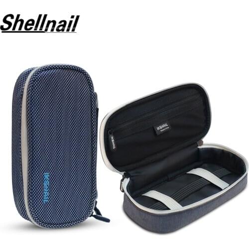 Shellnail Shockproof 2.5 inch Hard Drive Carrying Pouch Bag Organizer Portable External HDD Power Bank Cable Accessories Bags