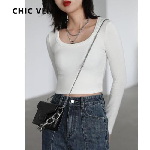 CHIC VEN Women's Cropped T-shirts